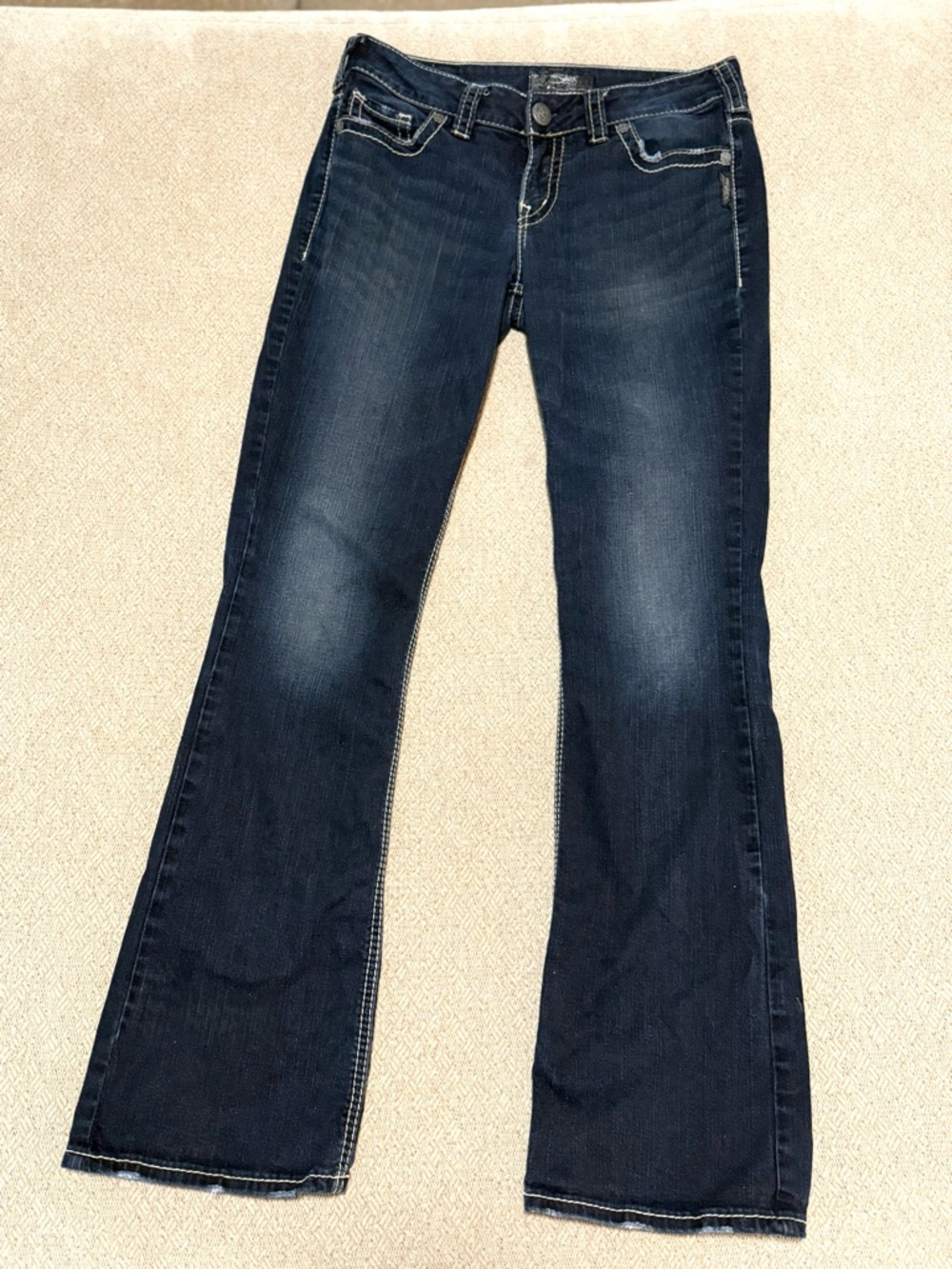Silver Jeans Dark Blue Bootcut Women's Jeans